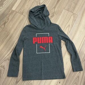 Puma Boys Long Sleeve Tshirt